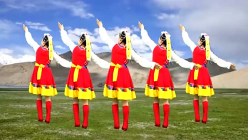 精选广场舞《格桑花》32步附分解,歌好听舞好看好学!