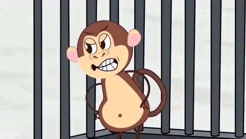 铅笔动画:猴子生气了