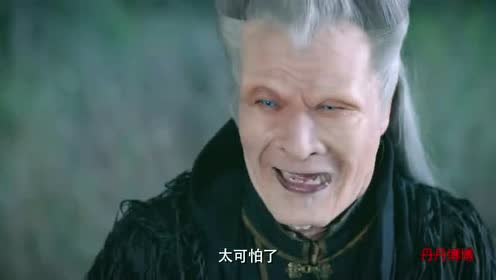 大话西游青霞请黑山老妖帮忙吸食魂魄,最后却把黑山老妖吓跑了