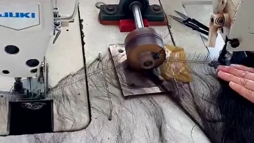 普及假发制作工艺,假发制作分全机织和半机织,在就是纯手工制作!