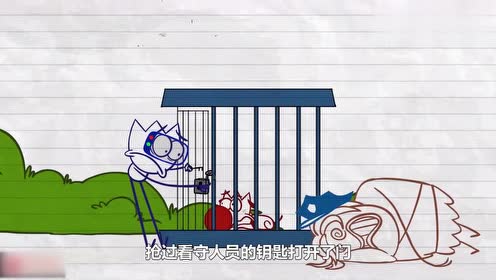 小伙戴上一副神奇眼镜,看谁都是坏人,还把笼子里的狮子放了出来