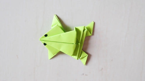 如何折纸青蛙