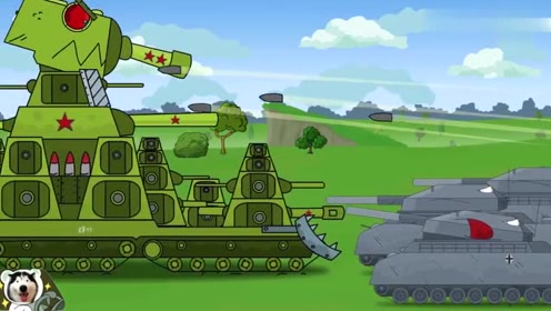 kv44表示来多少坦克都随意!