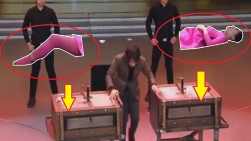 刘谦是怎么将谢娜"切"成两半的?揭秘后,感觉智商被侮辱!