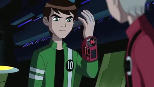 为了让白发小班脱下ben10,小班直接启动ben10自毁模式