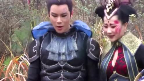 活佛济公:蝙蝠精满地寻找草药,无意发现木中土珠转眼被陈亮抢走