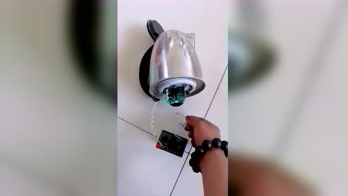 废旧电水壶自制大喇叭,声音超牛超大