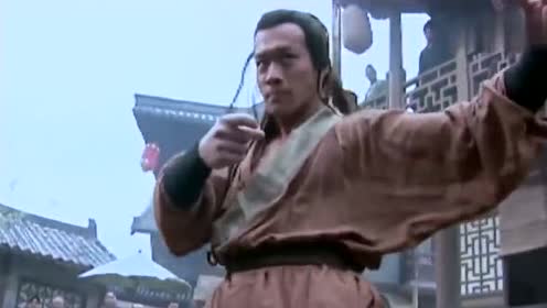 《水浒传》武松醉打蒋门神,唢呐响起,蒋门神算是完了