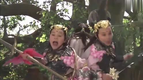 新西游记:大圣大战哪吒,七十二变完胜三头六臂,大圣威武霸气