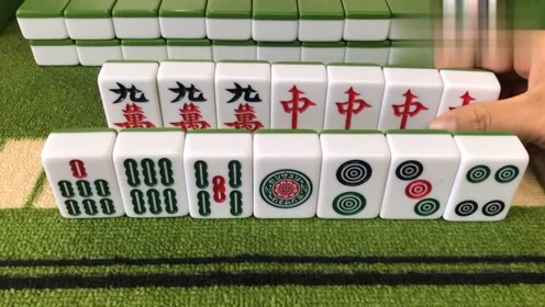 麻将这局能胡一四筒,小妹最后是怎么胡牌的我怎么没看懂呢