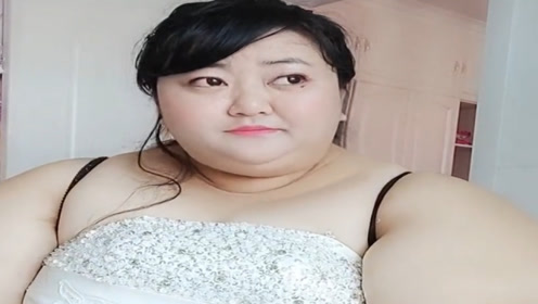 379斤胖子"变"女神,穿上婚纱这一刻,你愿意娶她吗?