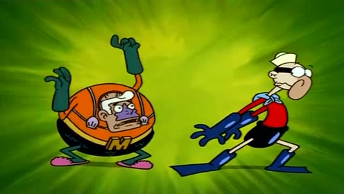 海绵宝宝:美人鱼战士和企鹅男孩真厉害,打败了一个个坏蛋呢