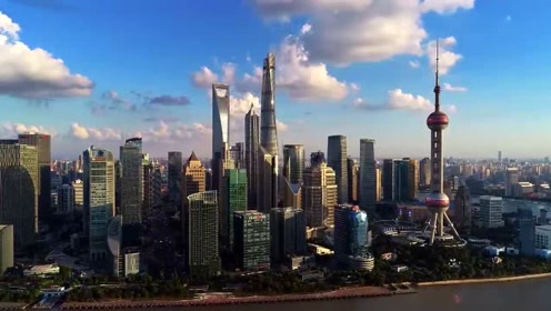 震撼:航拍上海,一起俯瞰上海全景,很漂亮很震撼!