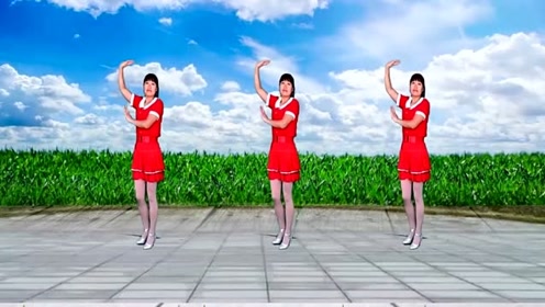 40步广场舞《碎心石》伤感动听,经典歌曲优美舞蹈,简单好学