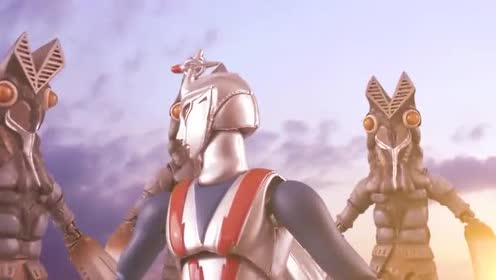 奥特曼特摄剧 流星人类vs巴尔坦星人