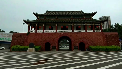 东莞的地标,迎恩门城楼.本地人叫它做西城楼.