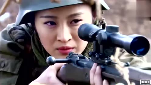 八路军中的女狙击手太牛,一枪能炸死十几个,气得日本鬼子说要炸掉山头