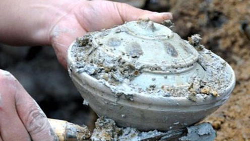 湖北出土大型古墓,清理出一件元代瓷器,专家:给10亿都不卖