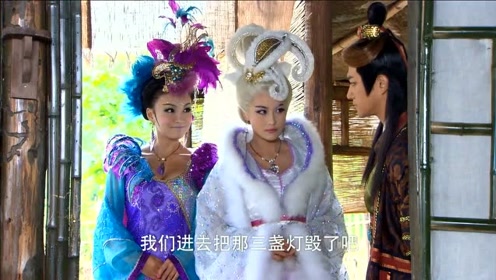 封神英雄榜-哪吒用法力护住姬昌的元神灯,九尾狐却从中作梗!