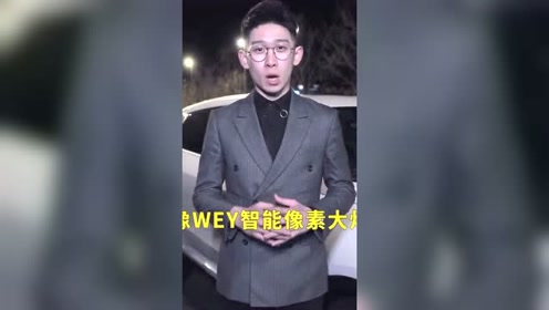 懂车侦探:有了这个黑科技,多了一道安全守护!wey智能像素大灯.