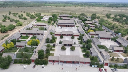 航拍内蒙古之通辽市科左中旗孝庄园