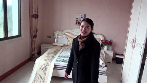给大家看一下小芳大学的作品,八米长的画���们见过吗