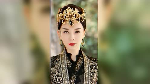 古装皇后陈数,尽显高贵霸气的女王气场,一点不输倾世皇妃林心如