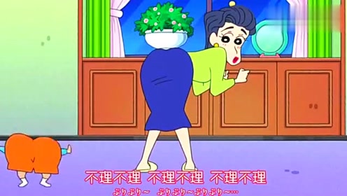 蜡笔小新:小新和风间互换身体,小新把风间的妈妈带坏了