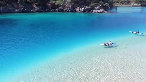 世界上最美的海滩之一,土耳其死海蓝礁湖blue lagoon
