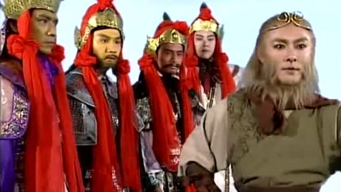 西游记:孙悟空叫出四大金刚,要他们保护师父,他们却上身八戒