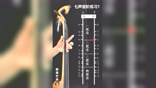 马头琴教程第011集:c调七声音阶练习1