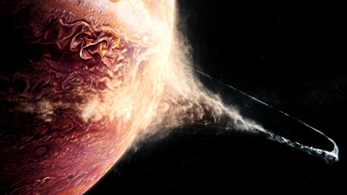 宇宙沙盘模拟流浪地球飞向木星发生碰撞