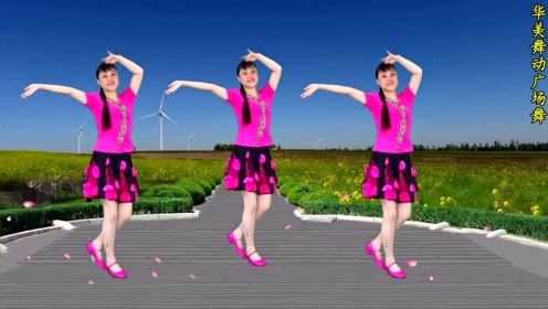 网络热歌广场舞《探清水河》歌曲优美动听 舞步简单附动作教学