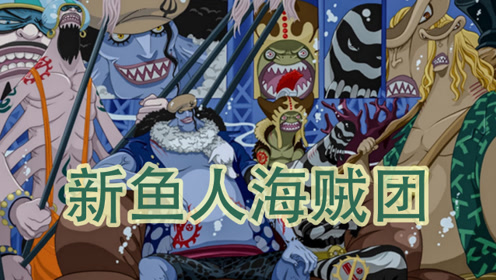 海贼王:新鱼人海贼团主要成员技能招式合集