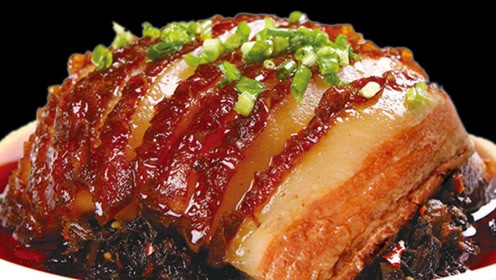 厨师教正宗《梅菜扣肉》做法,肉质软烂,肥而不腻,刚上桌就抢光