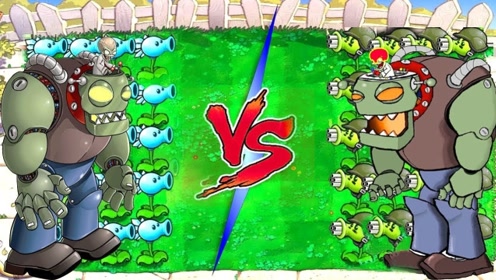 植物大战僵尸2国际版 对战中遇到3只恐龙僵尸王太牛了!