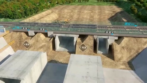 箱涵顶进施工工艺流程动画