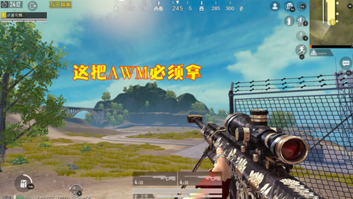 和平精英:这种awm一定要拿,隐蔽性提升90%,阴人首选!
