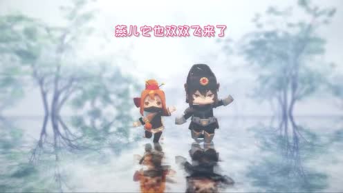 迷你世界《花语程行2》花絮:刺客离黯齐跳《桃花笑》好可爱