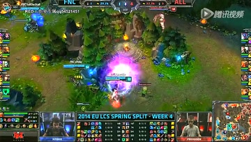 {RED解说}lcs ALL对战FNC王牌对王牌