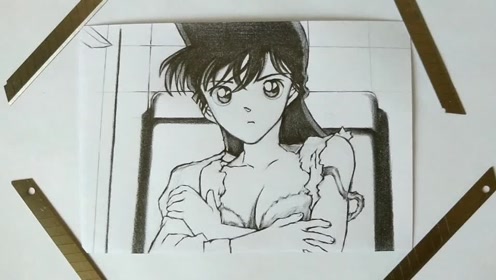 名侦探柯南小兰同人