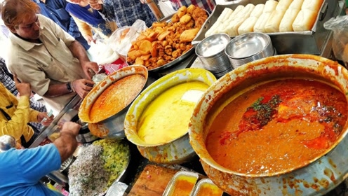 看看印度街头的传统美食,你敢吃吗?