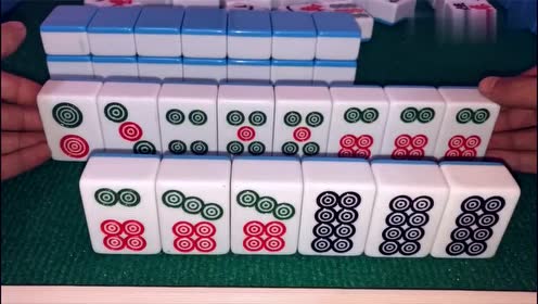 新手玩麻将,拿到一手很好的牌,就是没看懂要怎么胡牌