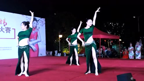 衡阳市旗袍美人大赛:瑜伽舞蹈——《蛇舞》