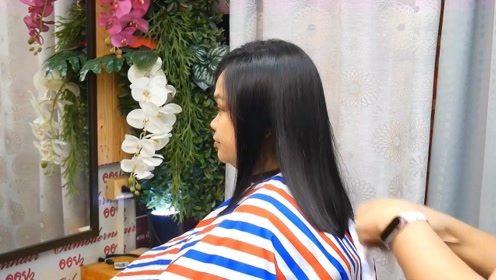 37岁女性长发剪款"锁骨发",时尚显年轻,气质真好