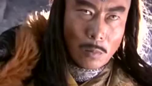 达尔巴以为杨过要来伤害重伤的金轮法王,直接跪下求杨过开恩