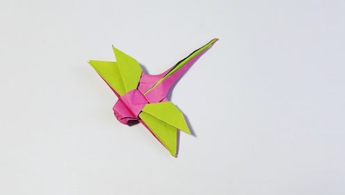教你折纸蜻蜓,最折纸激情折纸作品,详细讲解