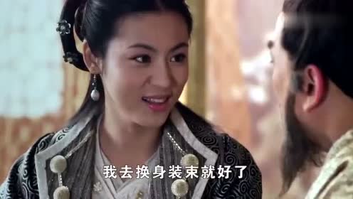 隋唐演义:宣华夫人侍奉汤药被弄湿,杨广无情看老子女人更衣!
