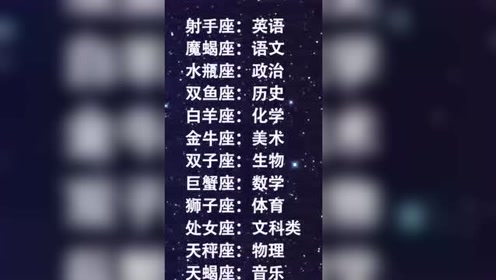 星座分析12星座这辈子都是什么命你知道吗
