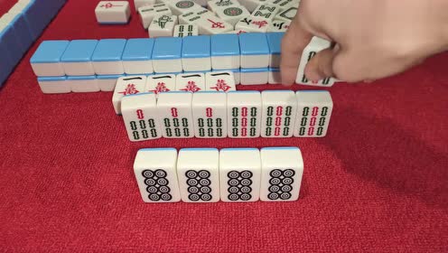 麻将:为证明自己运气非同一般,小伙用实力证明,成功杠开胡牌